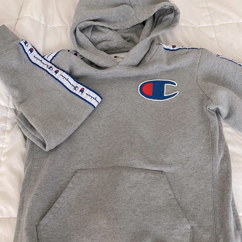 Heavy thick gray hoodie